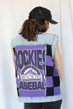 Load image into Gallery viewer, Colorado Rockies Denim Vest