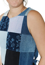 Load image into Gallery viewer, Patchwork Tie Top | M