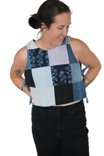 Load image into Gallery viewer, Patchwork Tie Top | M